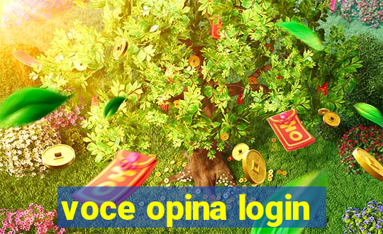 voce opina login